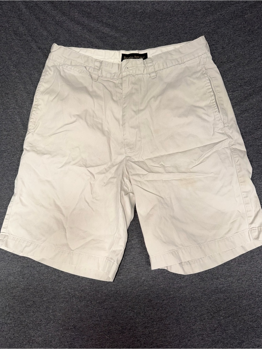 Banana Republic Men's White Cotton Shorts size 31
